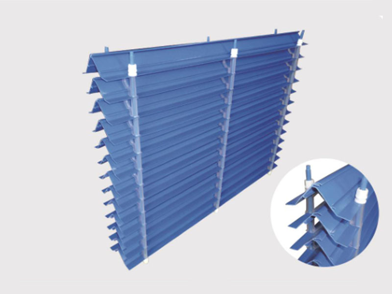V-shaped PVC water collector