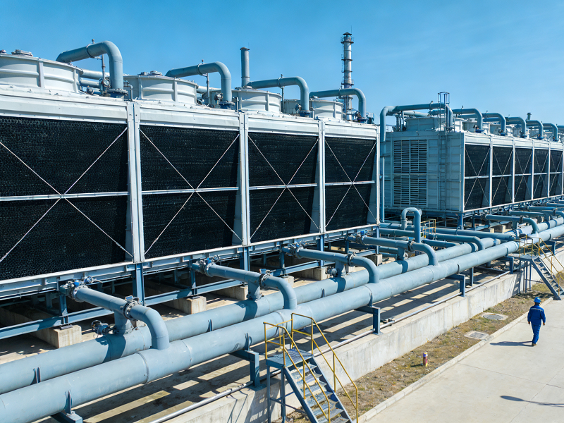 Cooling Tower Fill Application for Thermal Power Plant