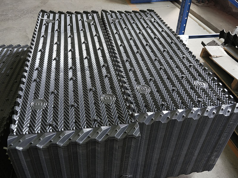 V-Type Corrugated Crossflow Cooling Tower Fill